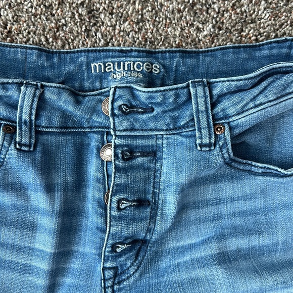 Maurices boot cut jeans Sz 10 - Picture 3 of 3